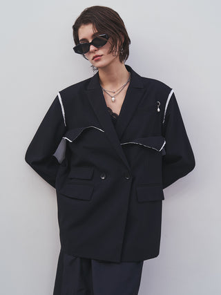 OUTLINE TAILORED JACKET