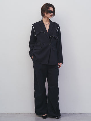 OUTLINE TAILORED JACKET