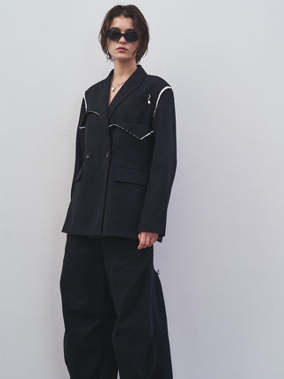 OUTLINE TAILORED JACKET