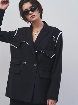 OUTLINE TAILORED JACKET