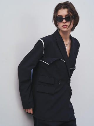 OUTLINE TAILORED JACKET