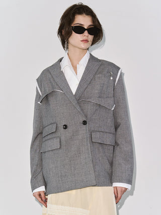 OUTLINE TAILORED JACKET