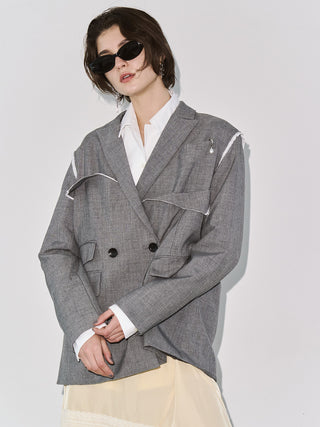 OUTLINE TAILORED JACKET