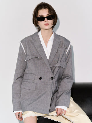 OUTLINE TAILORED JACKET