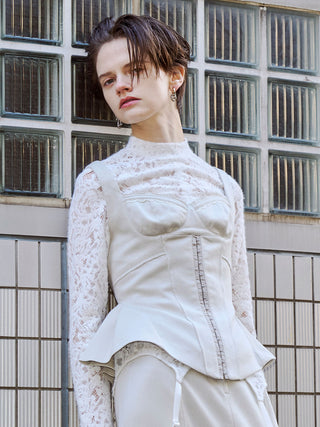 【PRE ORDER】LIQUIDE LACE TOPS