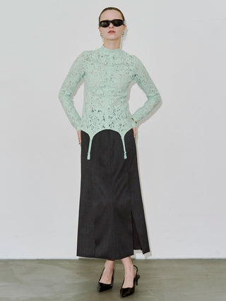 【PRE ORDER】LIQUIDE LACE TOPS