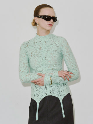 【PRE ORDER】LIQUIDE LACE TOPS