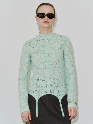 【PRE ORDER】LIQUIDE LACE TOPS