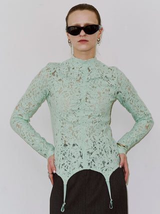【PRE ORDER】LIQUIDE LACE TOPS