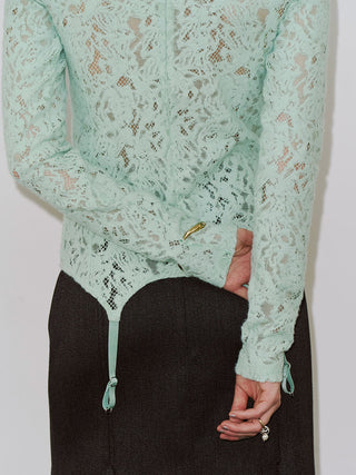 【PRE ORDER】LIQUIDE LACE TOPS