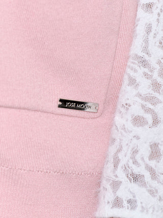 PLATE VNECK OVER CARDIGAN