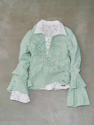 【PRE ORDER】LIQUIDE LACE BLOUSE
