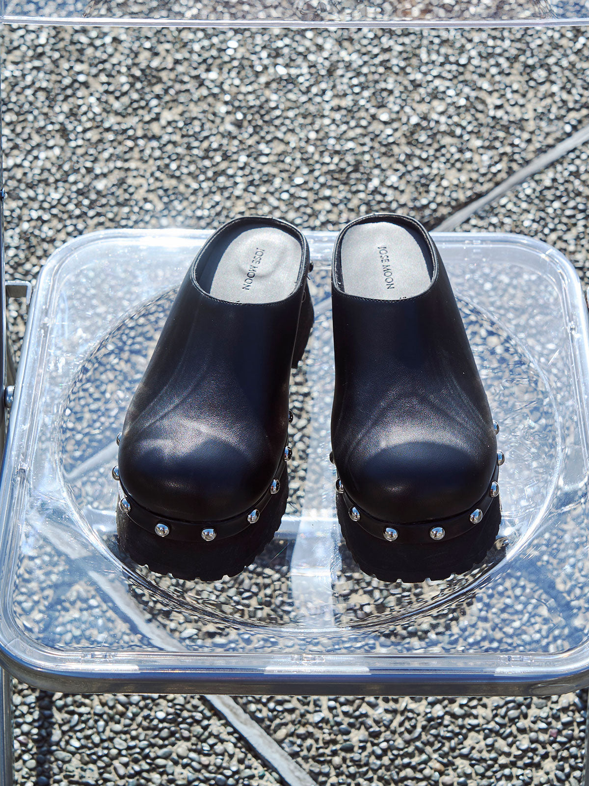 靴 Jose Moon SQUARE TOE MULES SHOES – JOSEMOON