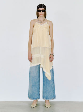 CROSS OVER LACE SKIRT