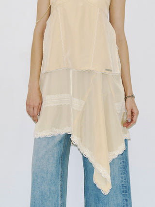 CROSS OVER LACE SKIRT