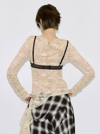 LACE LONGSLEEVE TOP