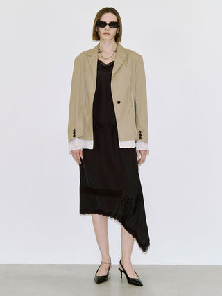 CROSS OVER LACE SKIRT