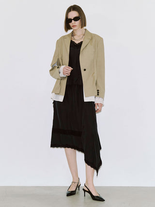 MESH COMBI DESIGN JACKET