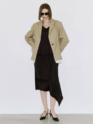 MESH COMBI DESIGN JACKET