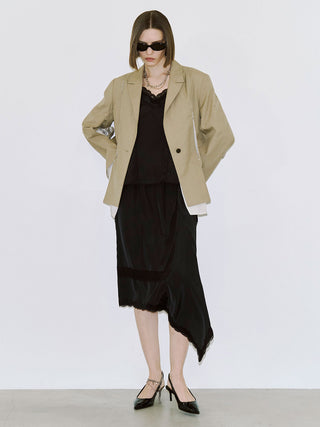 CROSS OVER LACE SKIRT