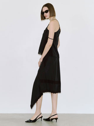 CROSS OVER LACE CAMI