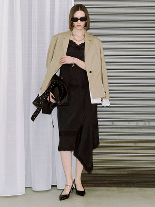 MESH COMBI DESIGN JACKET