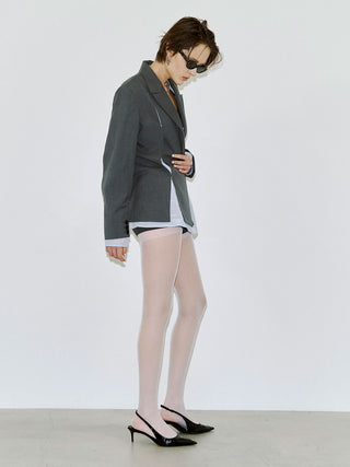 MESH COMBI DESIGN JACKET