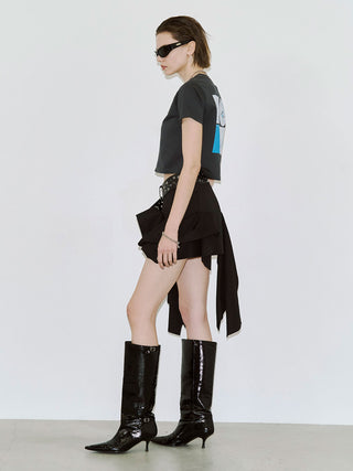 EYLET STUDS MINI TSHIRT