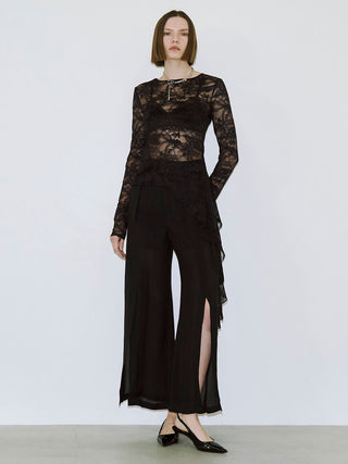 LACE LONGSLEEVE TOP