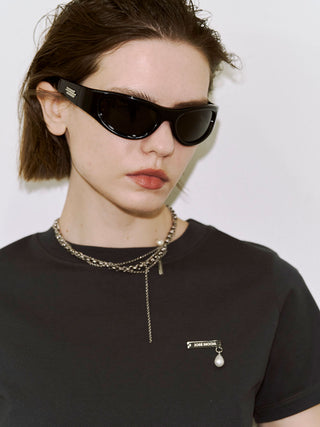 EYLET STUDS MINI TSHIRT