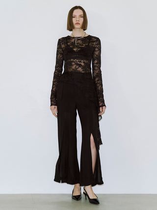 LACE LONGSLEEVE TOP