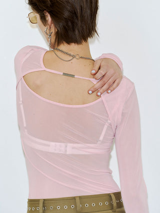 SHEER 2WAY TOPS
