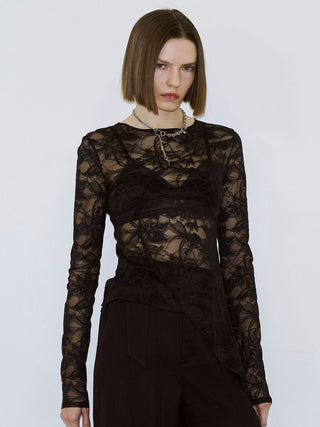 LACE LONGSLEEVE TOP