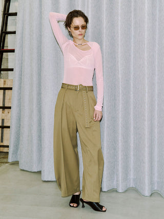 SUPER WIDE LEG PANTS