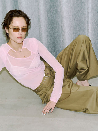 SHEER 2WAY TOPS