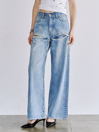 LAYERED LIKE DENIM PANTS