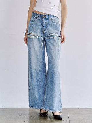 LAYERED LIKE DENIM PANTS