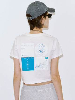 EYLET STUDS MINI TSHIRT