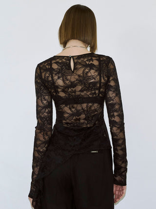 LACE LONGSLEEVE TOP