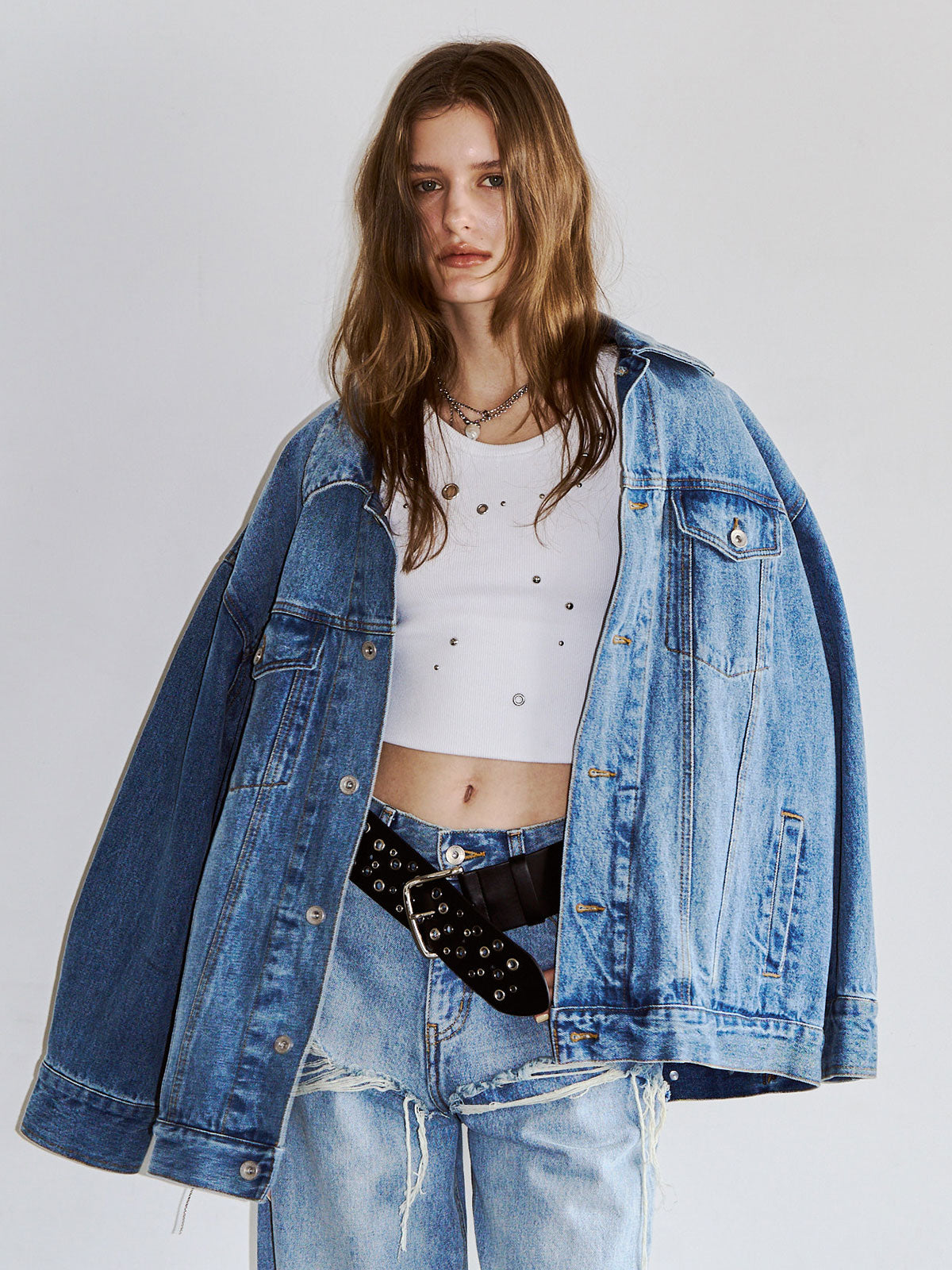 ジャケット・アウター JOSE MOON OVER DENIM JACKET OVER DENIM JACKET – JOSEMOON