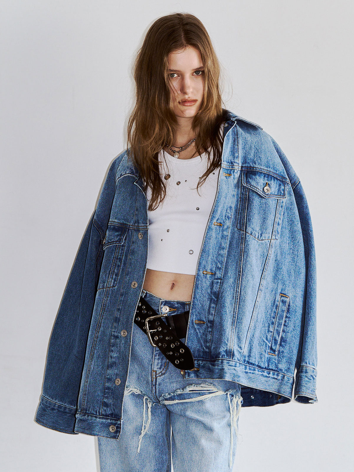 OVER DENIM JACKET – JOSEMOON
