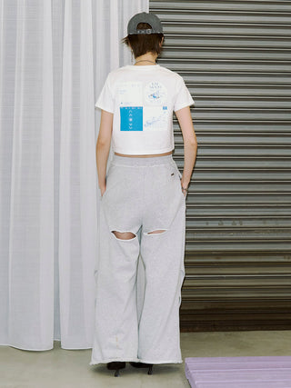 EYLET STUDS MINI TSHIRT