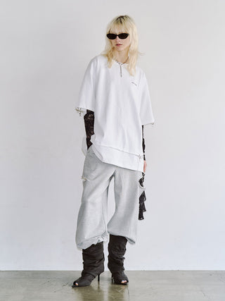 SIDE SLIT SWEAT PANTS