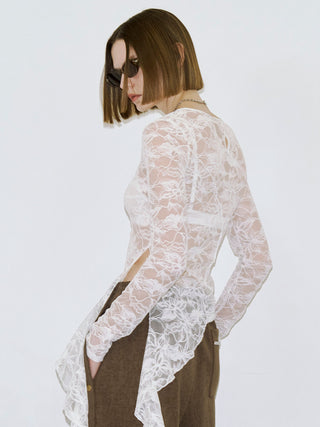 LACE LONGSLEEVE TOP