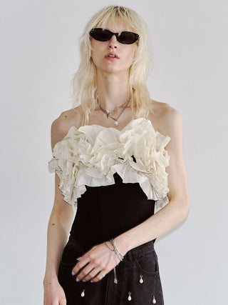 BOUQUET FRILL TOPS