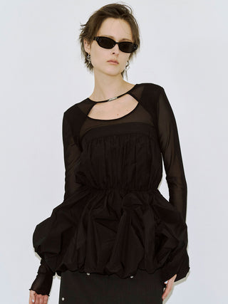 SHEER 2WAY TOPS