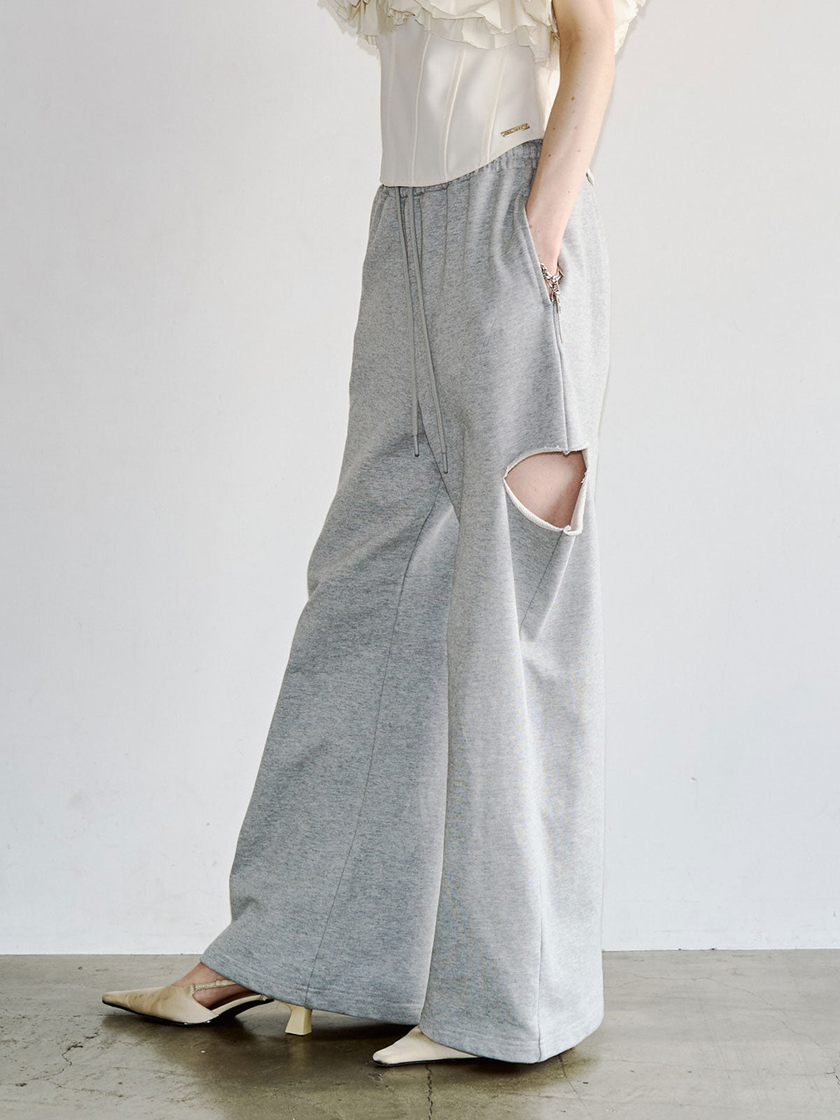 SIDE SLIT SWEAT PANTS – JOSEMOON