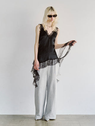 SIDE SLIT SWEAT PANTS
