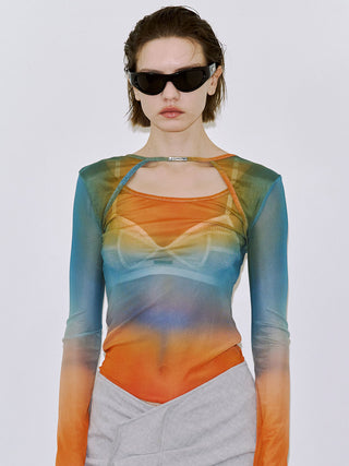 SHEER 2WAY TOPS