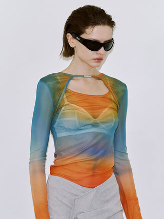 SHEER 2WAY TOPS
